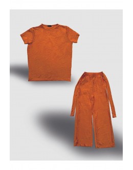 Kısa Kollu Beli Lastikli Alt Üst Takım